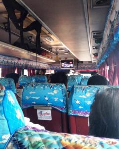 V autobuse do  Sihanoukville