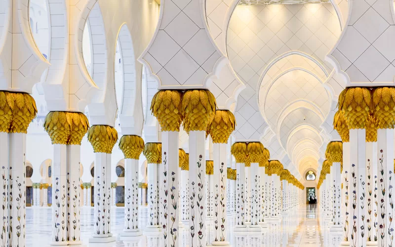 Velká mešita šejka Zayeda v Abu Dhabi