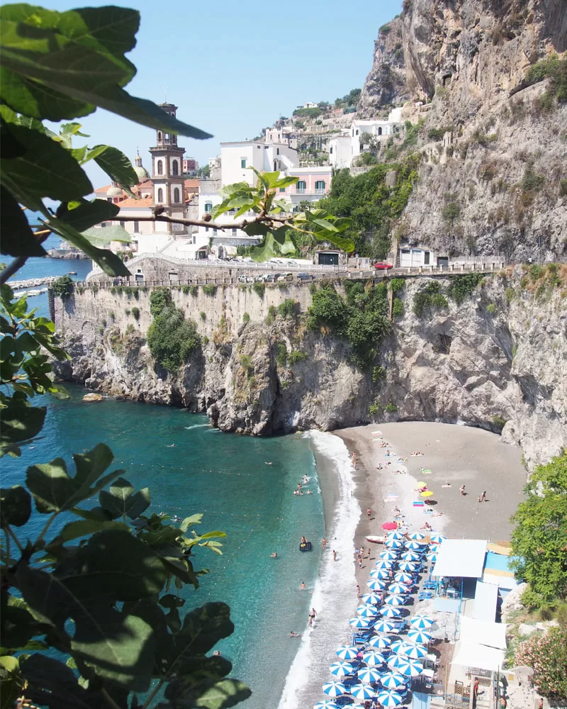 Krásné Amalfi pobřeží