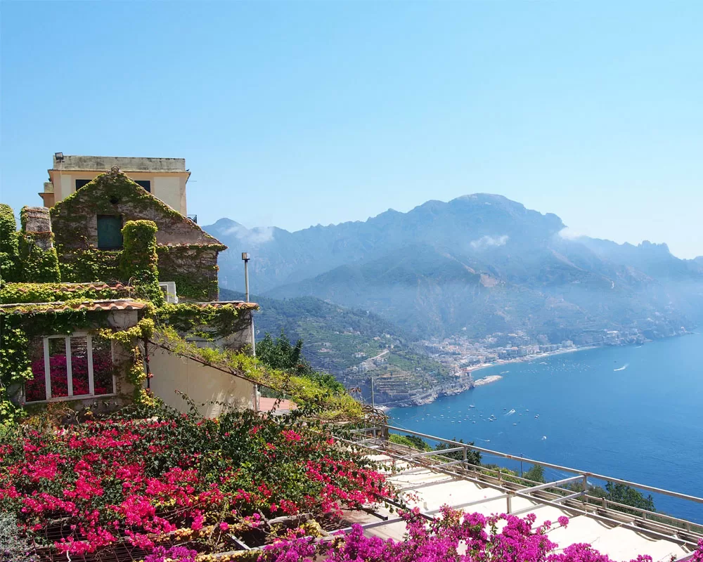 Výhledy na Amalfi pobřeží