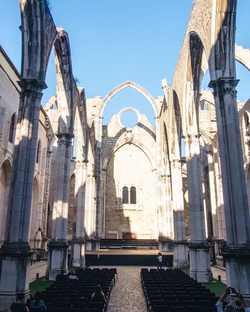 Convento do Carmo v Lisabonu
