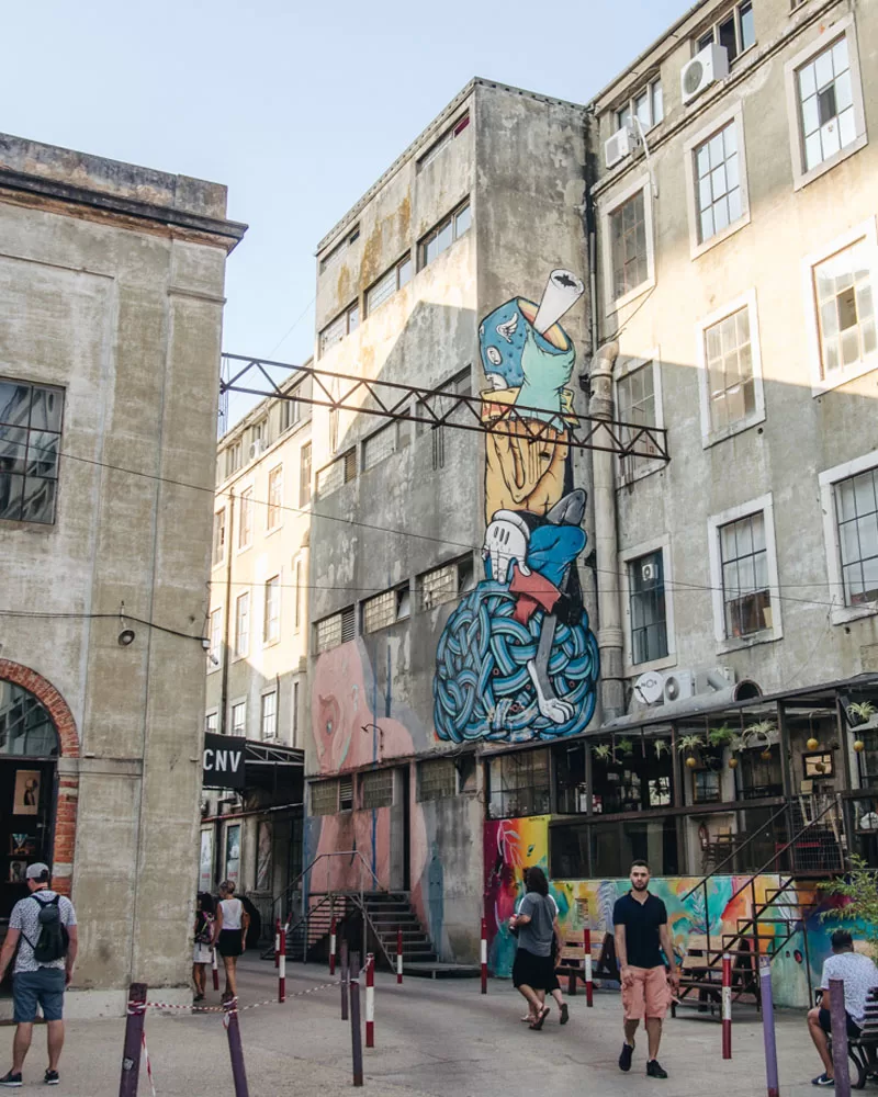 Lx Factory v Lisabonu