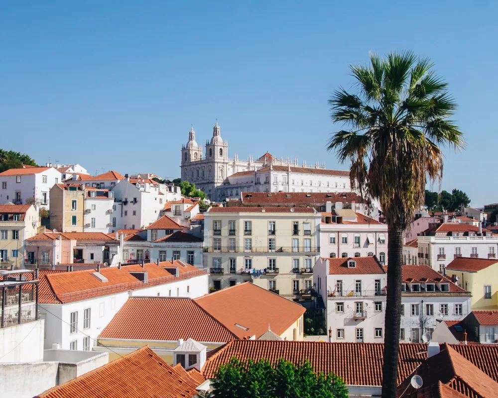 Portas do Sol v Lisabonu