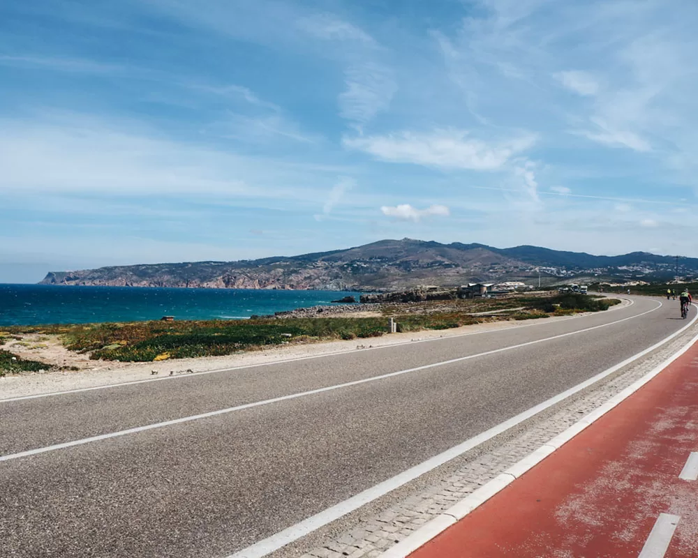 Cyklistická stezka z Cascais na pláž Guincho