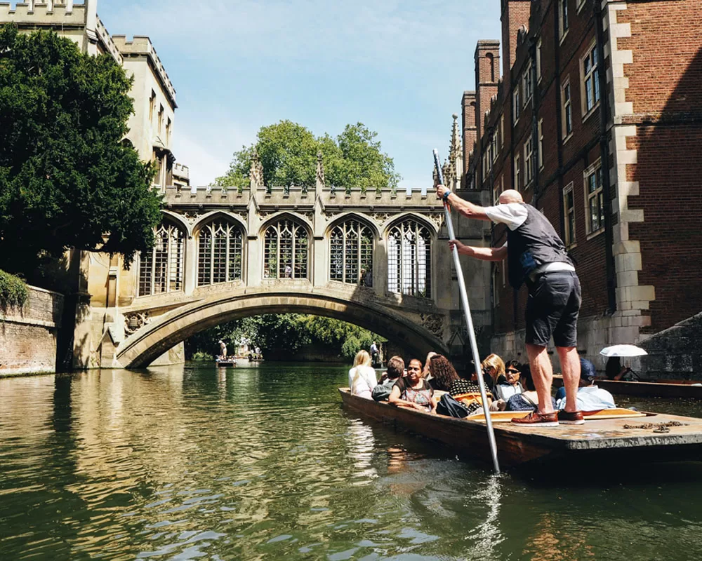 Most Vzdechů v Cambridge