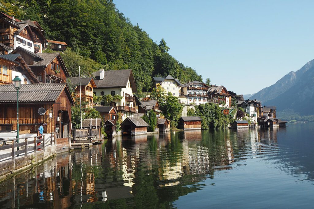 Halštatské jezero v Rakousku