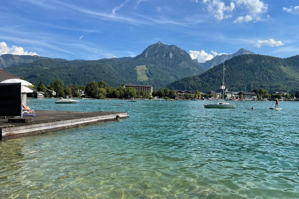 Wolfgangsee v Rakousku