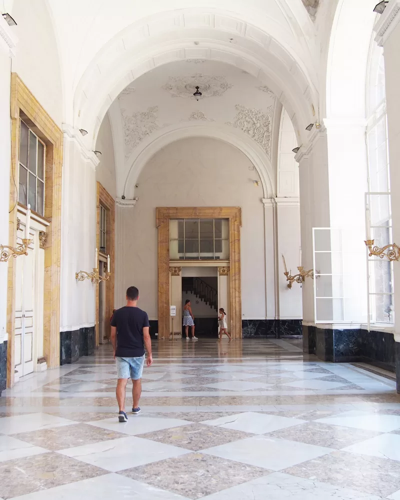 Chodby Královského paláce v Neapoli