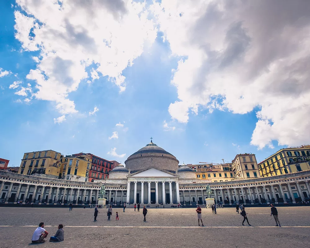 Plebiscito náměstí v Neapoli