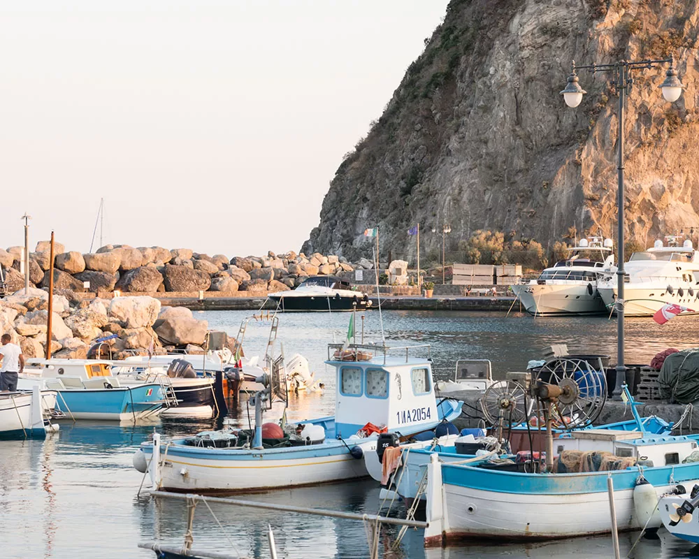 Rybářská vesnice Sant'Angelo, Ischia