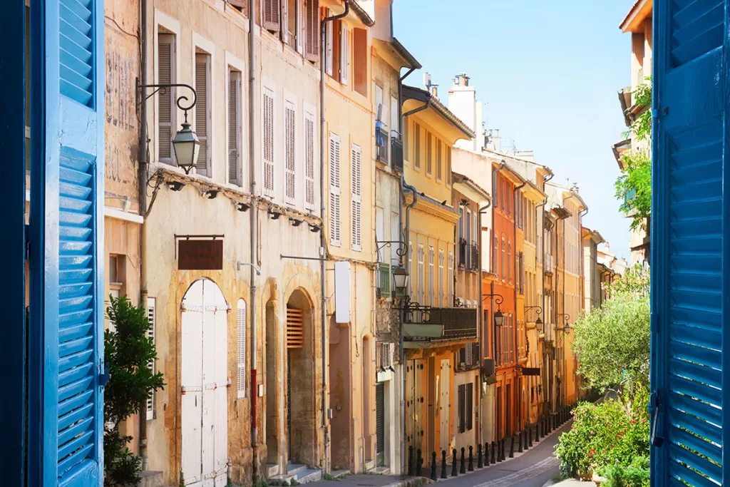 Aix-en-Provence v blízkosti Marseille