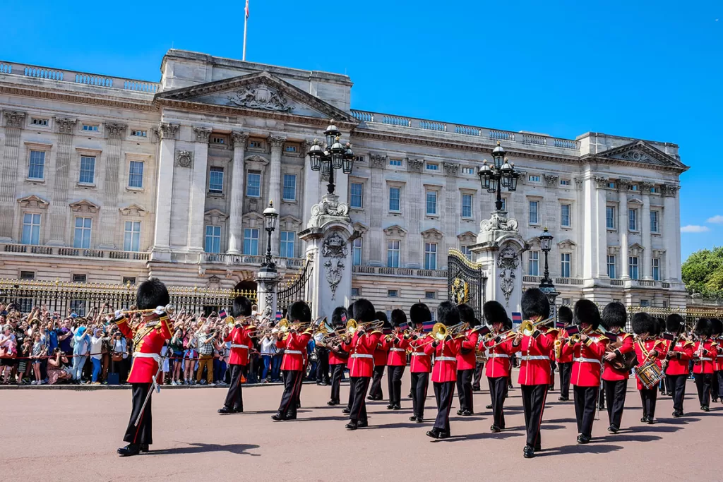 Buckingham Palace v Londýně
