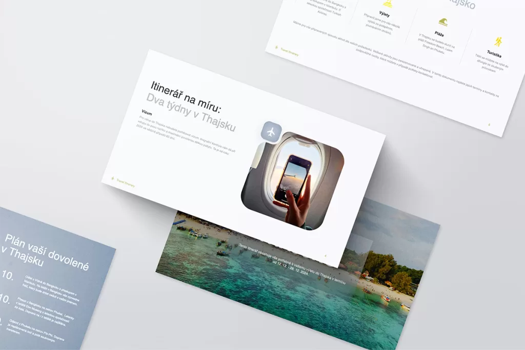 Jak sestavit itinerář na míru