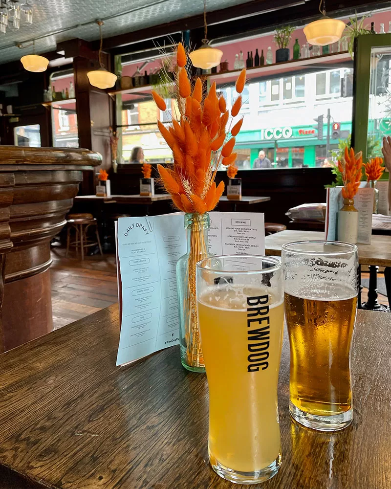 Kolik stojí pivo v Londýně