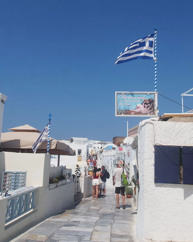Co vidět na Santorini