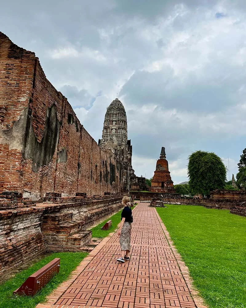 Historické město Ayutthaya v Thajsku