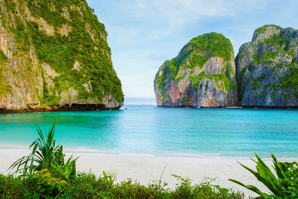 Pláž Maya Bay, Koh Phi Phi, Thajsko