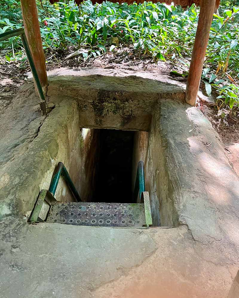 Cu Chi tunely nedaleko Ho Či Minova Města
