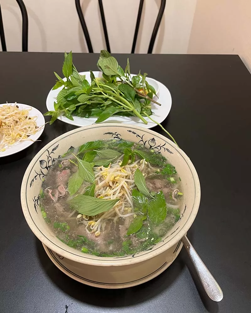 Vietnamská polévka Pho
