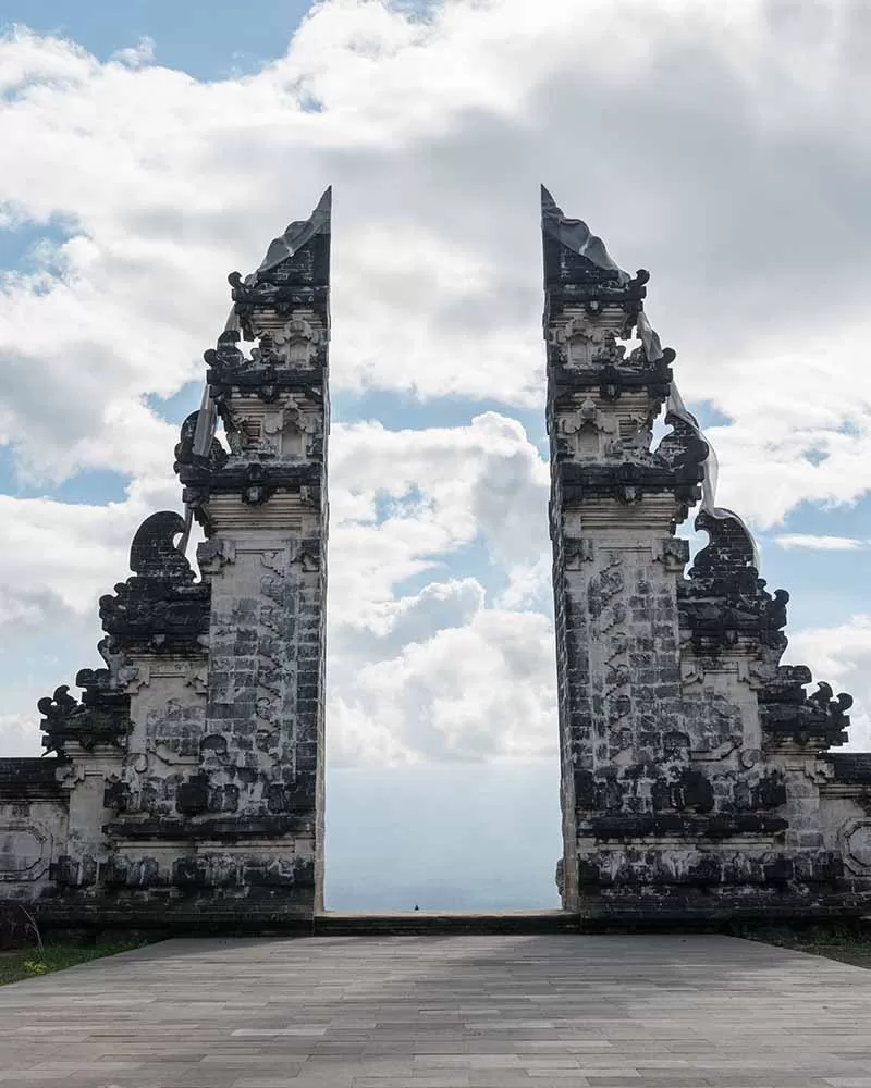 Chrám Gate of Heaven na Bali