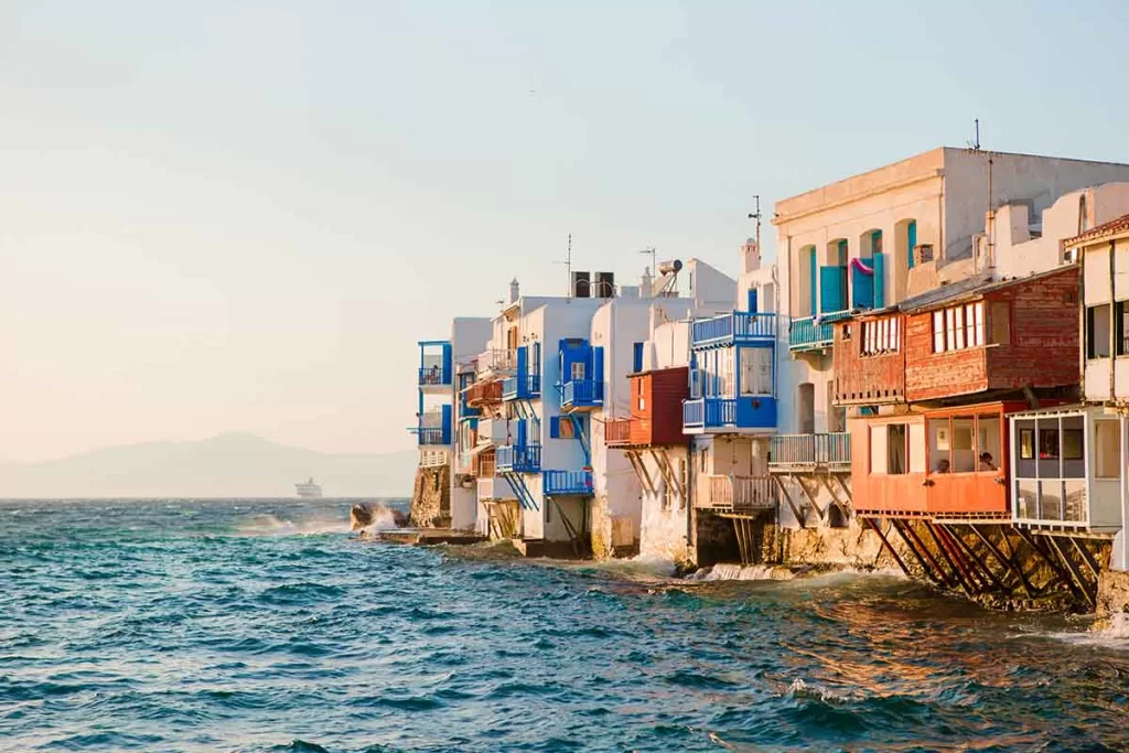 Malé Benátky, Mykonos