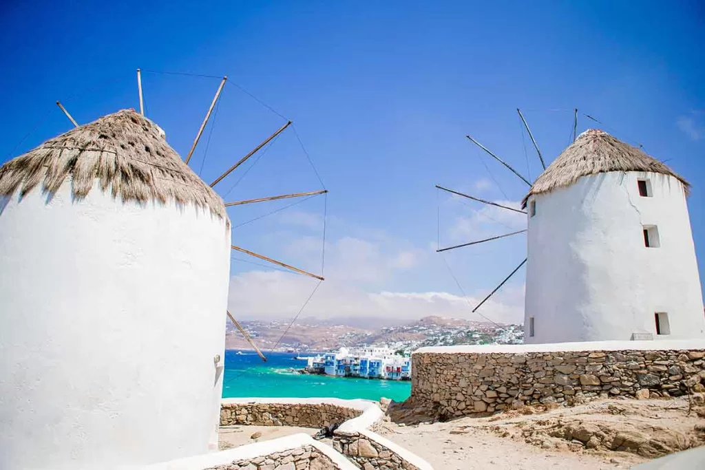 Větrné mlýny Kato Mili - Mykonos