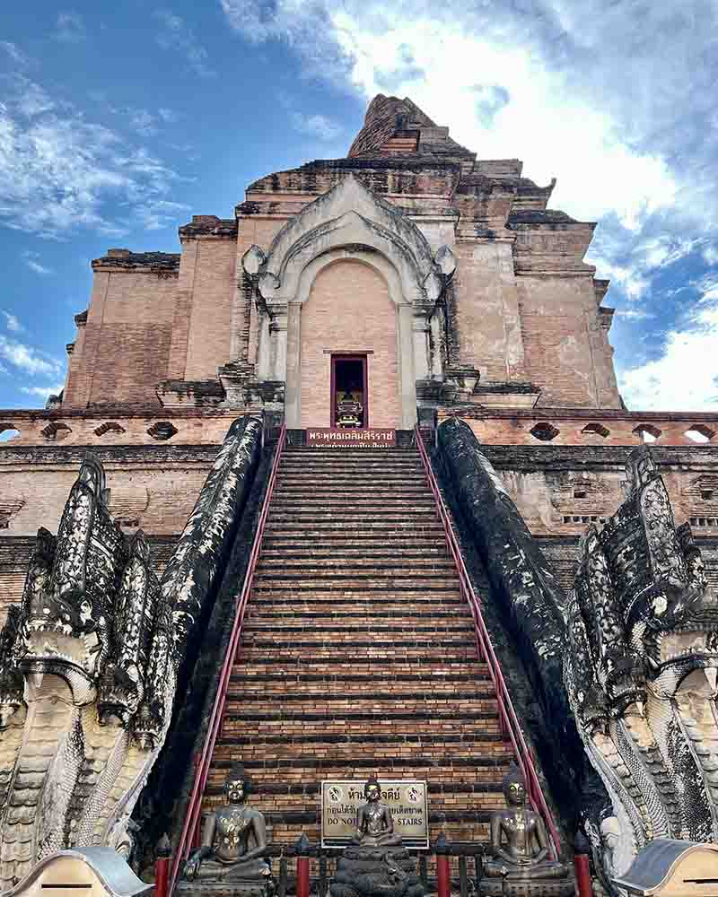 Thajsko itinerář - Chiang Mai - Wat Chedi Luang
